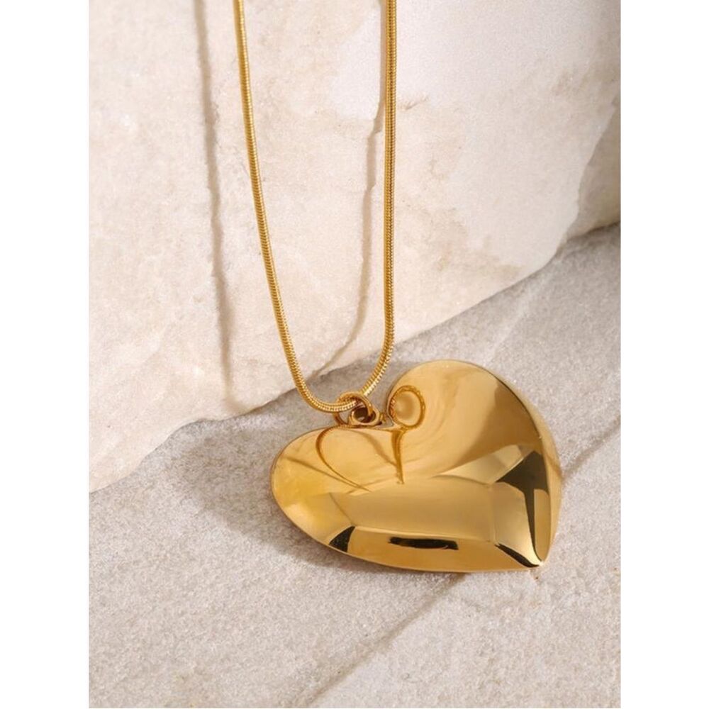 Heart Pendant Necklace #2575 - Picture 3 of 6